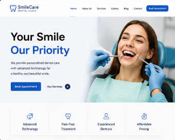 Dental Clinic Website Demo