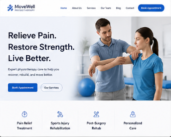 Physiotherapy Clinic Demo