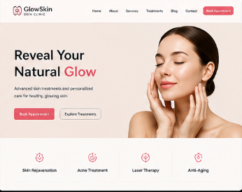 Skin Clinic Website Demo